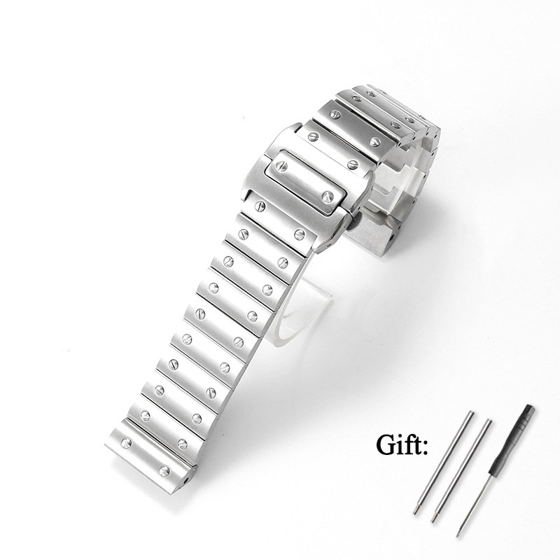 Cartier Watch Tank - Cinturino per orologio in acciaio inossidabile