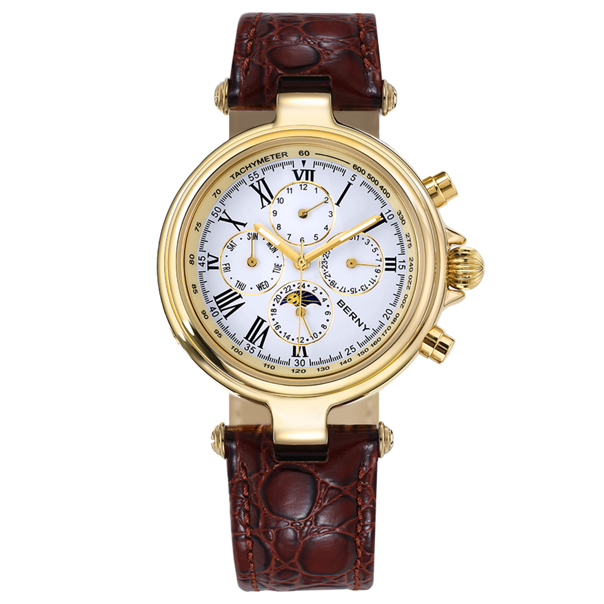 Seiko Watch Presage - BERNY Orologio da uomo automatico retrò