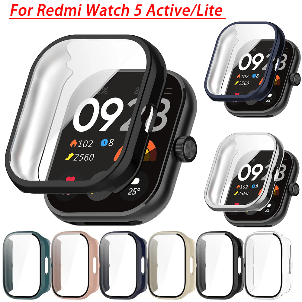 Watch Redmi - Custodia in vetro temperato + PC