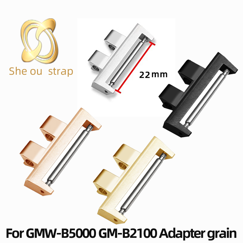 Replacement Watch Bracelet - Adattatore in acciaio inossidabile da 22