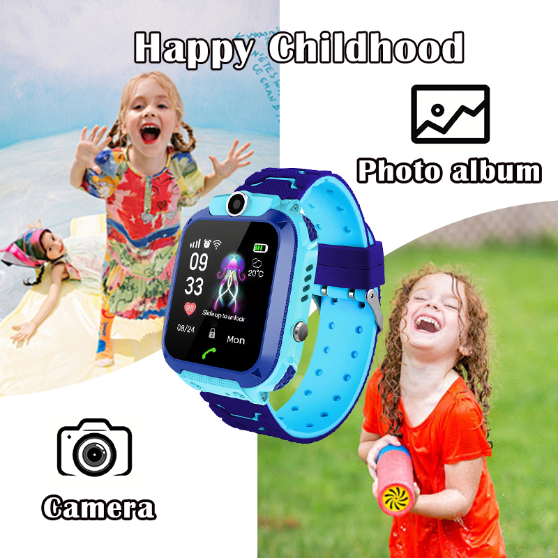 Smartwatch Watches Gift For Boys With Gps - Smartwatch Q12B per Bambini con Chiamata