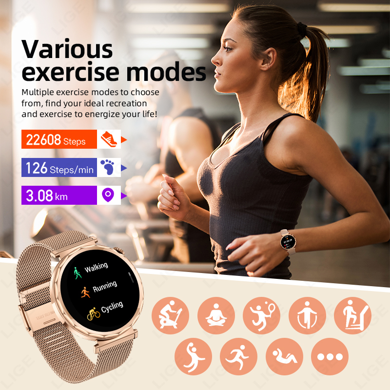 LIGE 2026 Nuovo Smart Watch da - Smartwatch Ladies Watches For Women recensione e prezzo