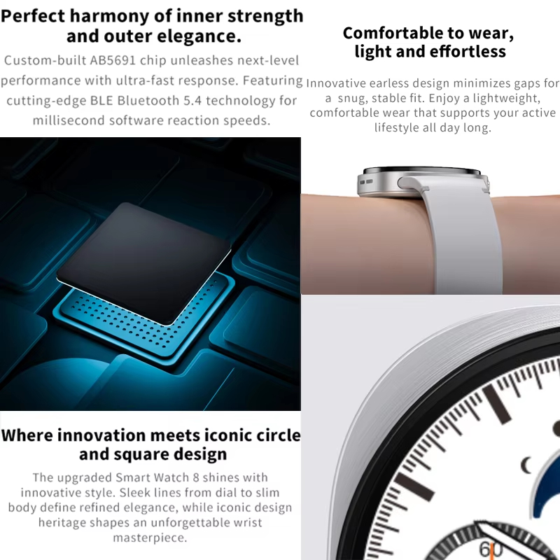Nuovo Smartwatch Classico 8 Ma - Smartwatch Watches For Men Digital recensione e prezzo
