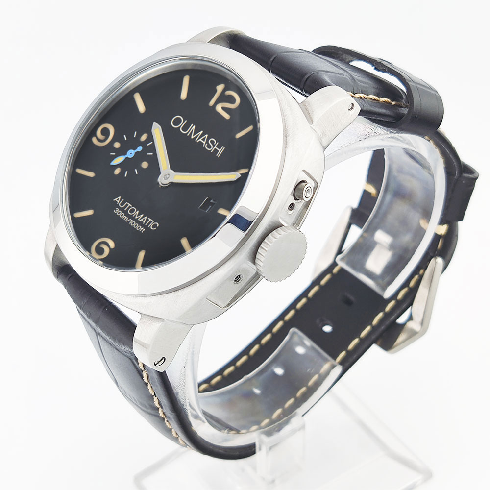 Orologio da Uomo 44mm con Movi - Leather Watch Strap recensione e prezzo