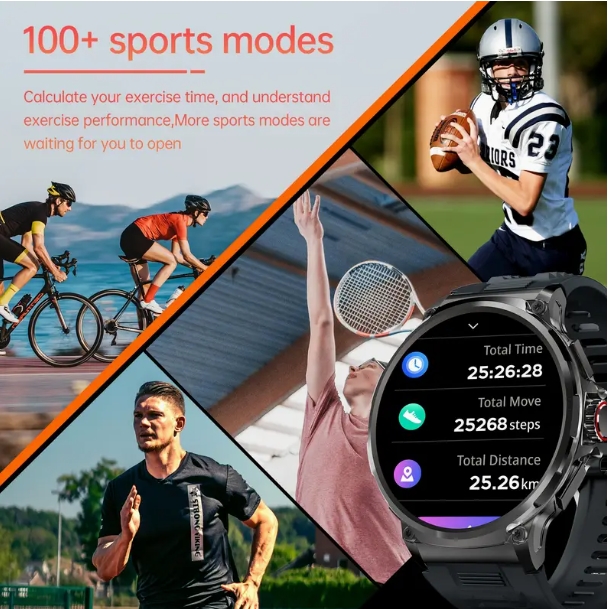 2025 Nuovo 710 mAh BT Chiamata - Heart Rate Gps Watch recensione e prezzo