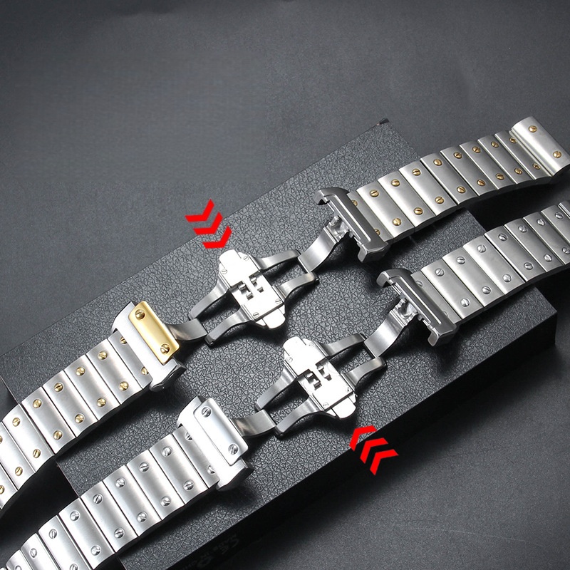 Cinturino per orologio in acci - Cartier Watch Tank recensione e prezzo