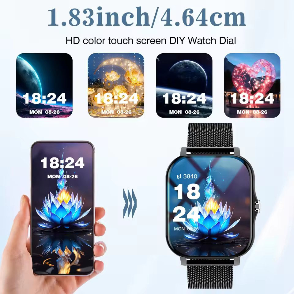 2026 Nuovo Smartwatch con Chia - Smartwatch Watches For Men Digital recensione e prezzo
