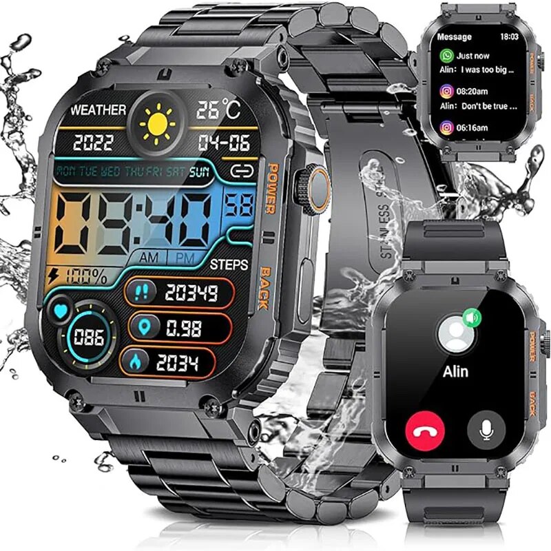 LIGE Outdoor Sports Fitness Sm - Smartwatch Watches For Men Digital recensione e prezzo