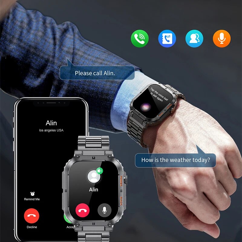LIGE Outdoor Sports Fitness Sm - Smartwatch Watches For Men Digital recensione e prezzo