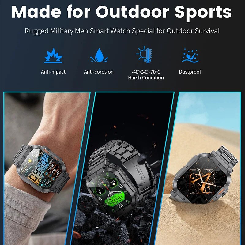 LIGE Outdoor Sports Fitness Sm - Smartwatch Watches For Men Digital recensione e prezzo