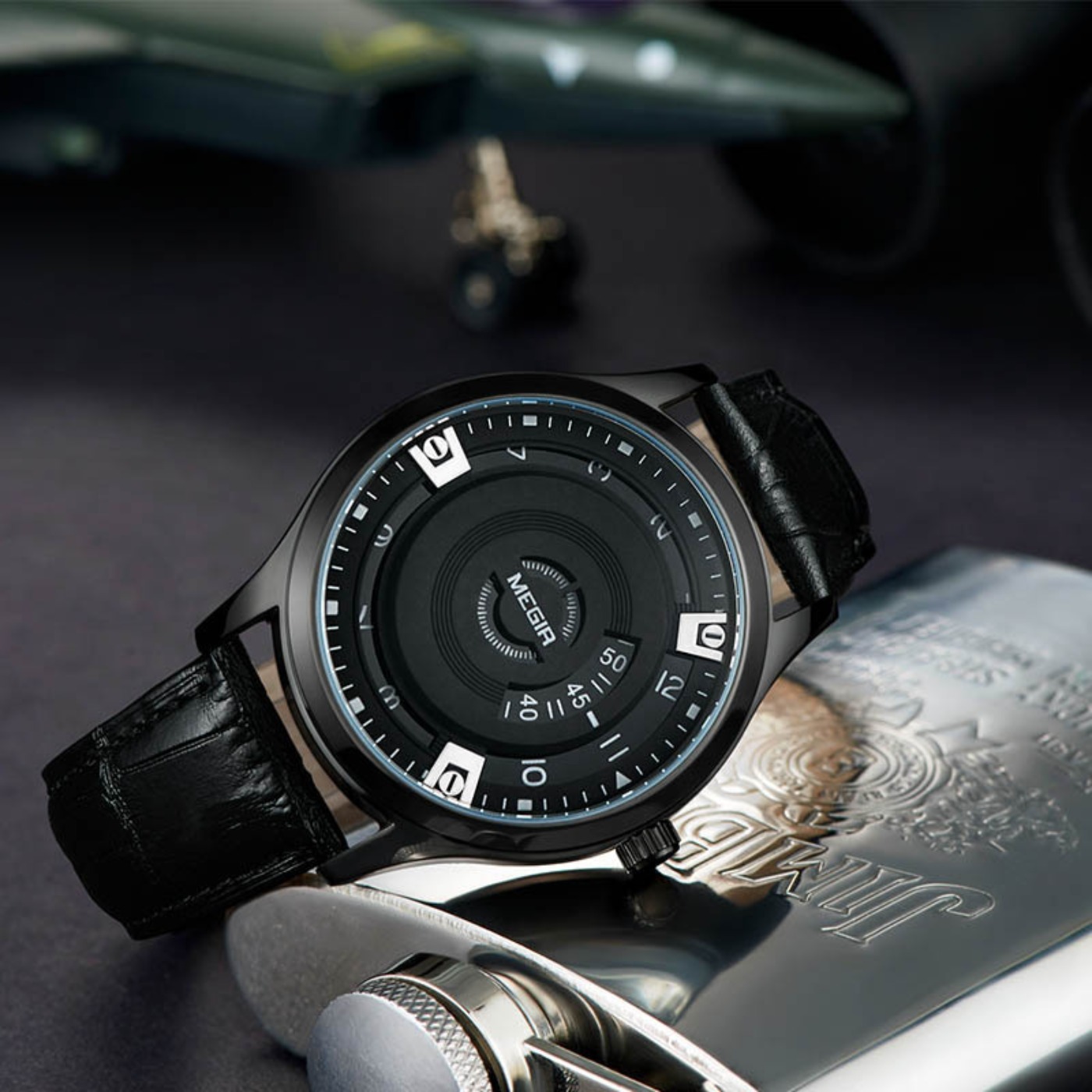 MEGIR Orologi da uomo Cinturin - Leather Watch Strap recensione e prezzo