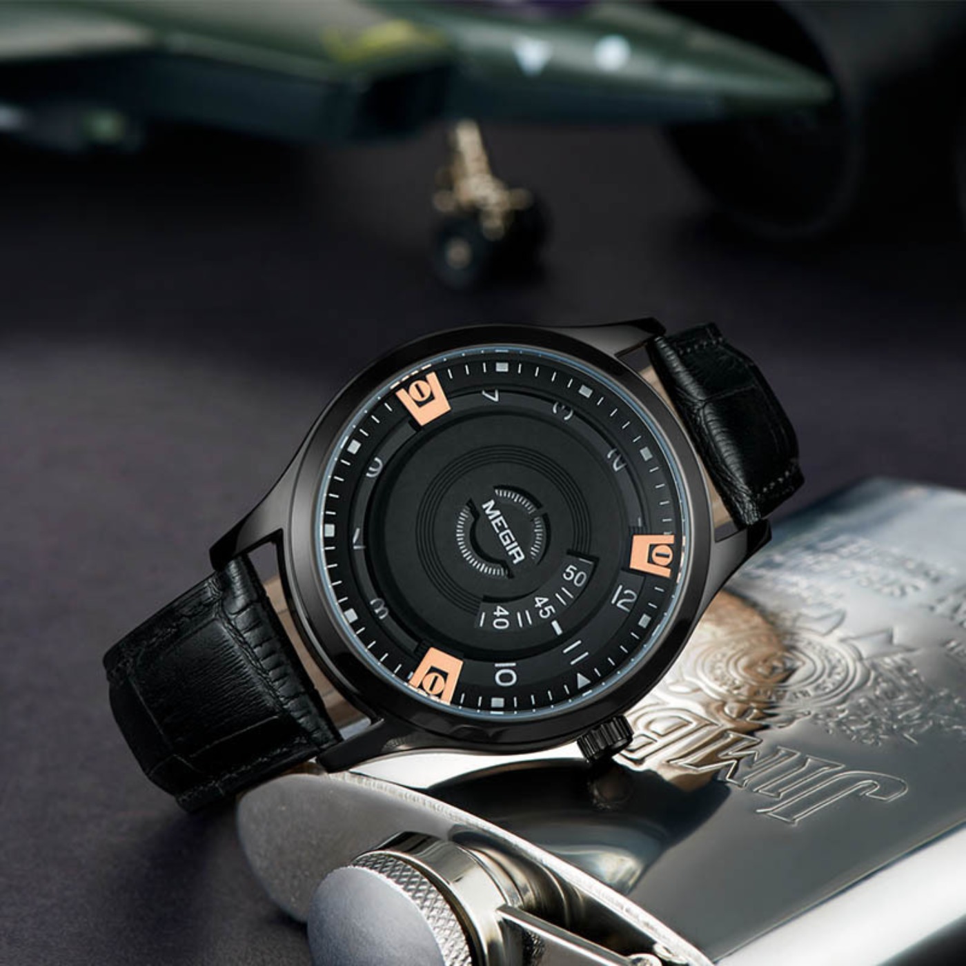 MEGIR Orologi da uomo Cinturin - Leather Watch Strap recensione e prezzo